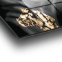 Wallity Pintura de Vidrio Templado Decorativo Multicolor 46 x 72 cm